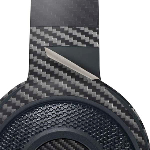Black Carbon Fiber Specialty Texture Material Razer Kraken X Skin